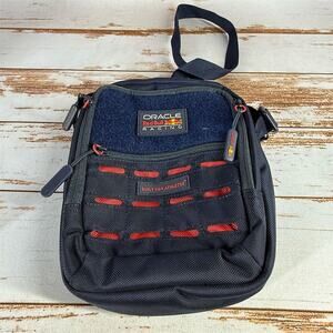 Oracle Oracle Unisex Blue Shoulder Bag w/ Zippered Pockets